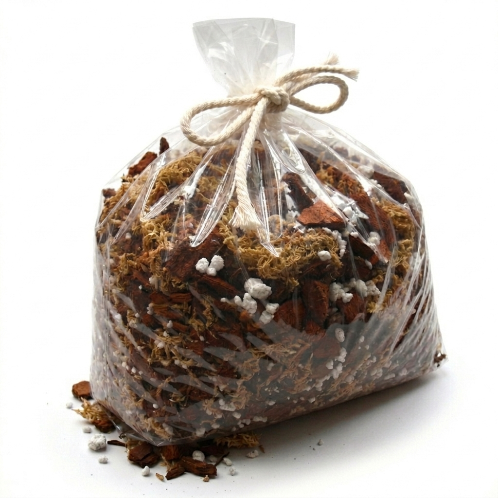 Substrat spécial vanille sac de 5 litres - Sphaigne, écorces de pin et perlite